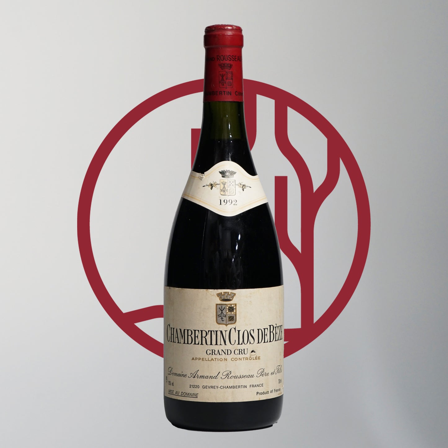 シャンベルタン・クロ・ド・ベーズ・グランクリュ、ドメーヌ・アルマン・ルソー「1992」Chambertin Clos de Beze Grand Cru, Domaine Armand Rousseau