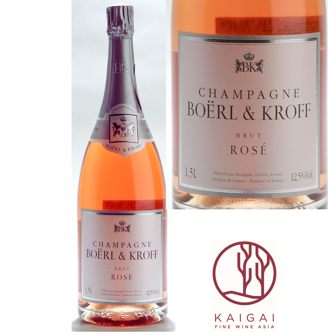 NV シャンパーニュロゼ ボエル・エ・クロフ マグナム/ NV Champagne Rosé Boërl & Kroff Magnum