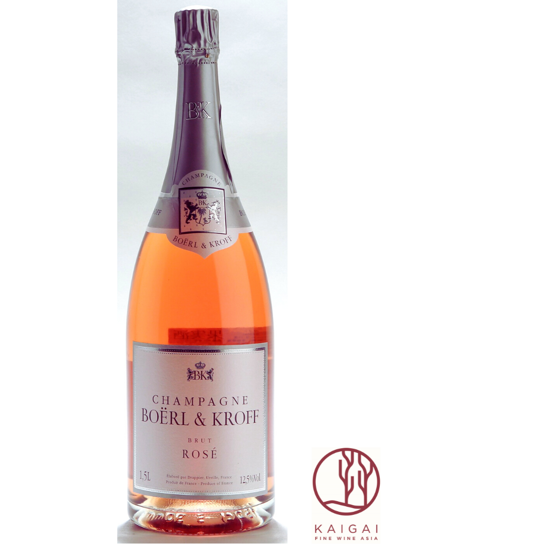 NV シャンパーニュロゼ ボエル・エ・クロフ マグナム/ NV Champagne Rosé Boërl & Kroff Magnum