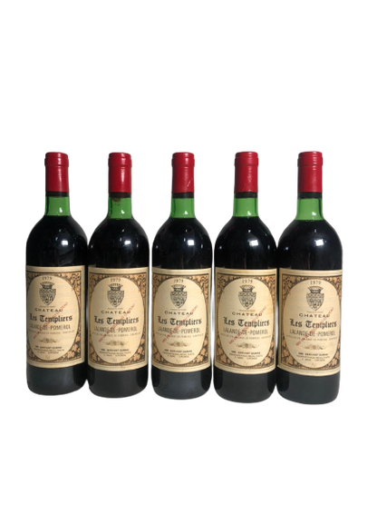 1979シャトー レ タンプリエ / 1979 Chateau Les Templiers, Lalande de Pomerol