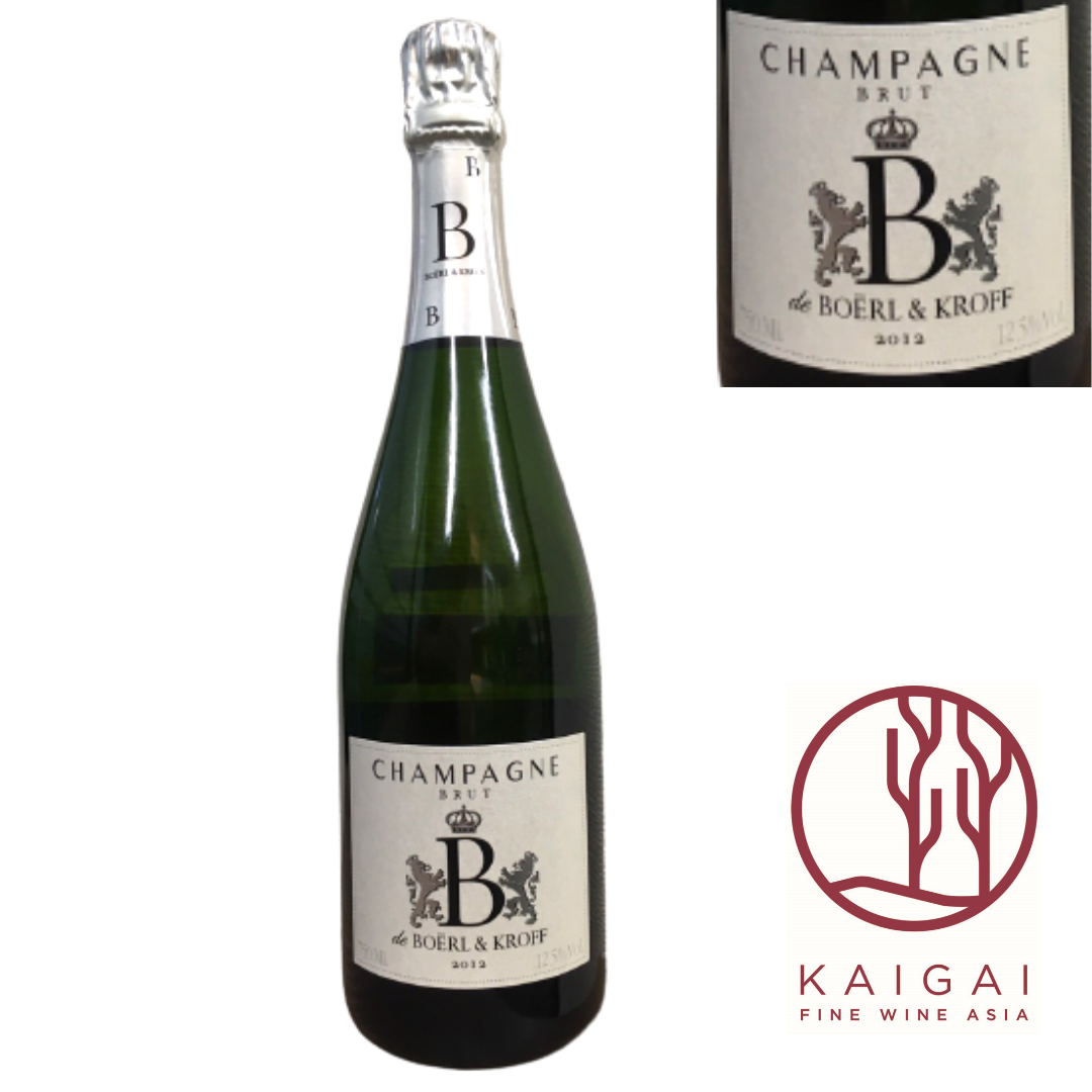 2012年　シャンパーニュ　B　ボエル・エ・クロフ　2012 Champagne" B" Boerl&Kroff